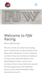 Mobile Screenshot of pjwracing.com